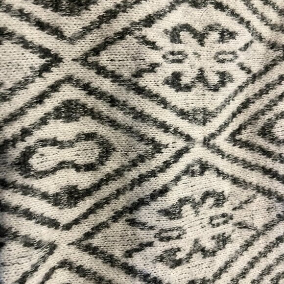 Abercrombie & Fitch Gray Boho Open Shawl Cardigan/Sweater - Picture 4 of 5